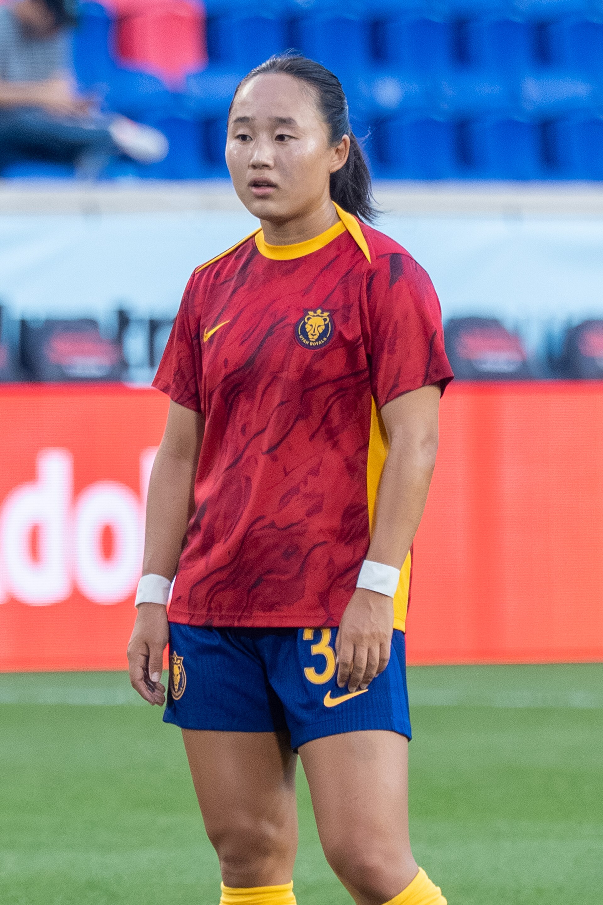 Aria Nagai during Gotham FC vs Utah Royals on 23 Aug 2025