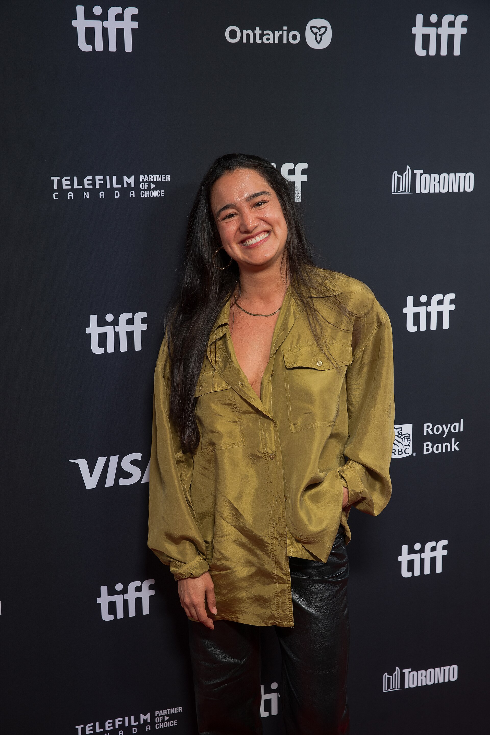 Arlen Aguayo-Stewart at 2025 Toronto International Film Festival
