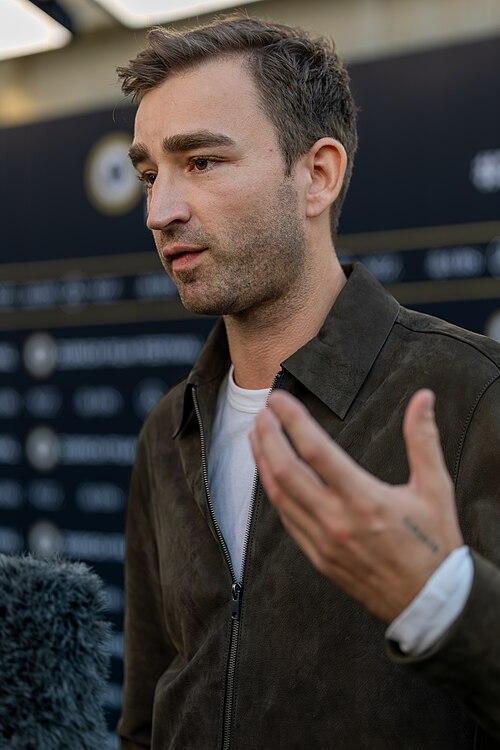 Arnaud Dufeys on the Green Carpet at the 2025 Zurich Film Festival.