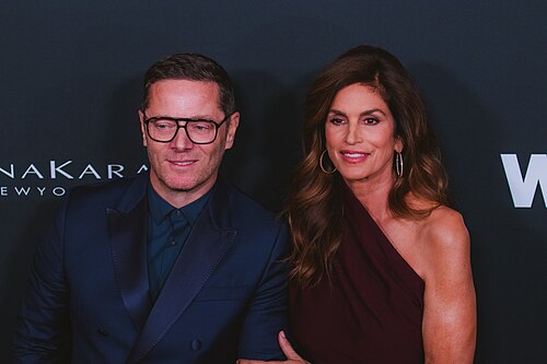 Arnaud Michon & Cindy Crawford at the WWD Style Awards 2026