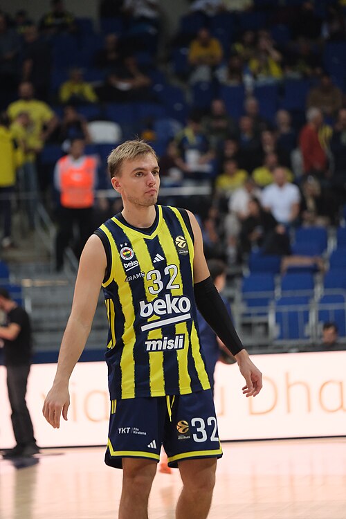 Artūrs Žagars 32 Fenerbahçe Basketbol Euroleague 20251216