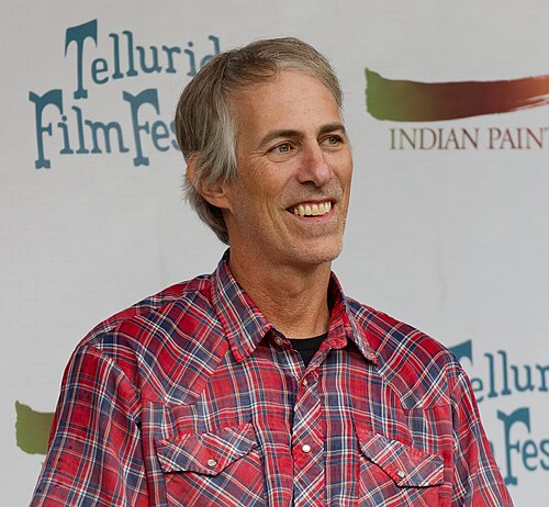 Arthur Bradford at the 2024 Telluride Film Festival during a panel discussion about documentary ¡Casa Bonita Mi Amor!, a film he directed.