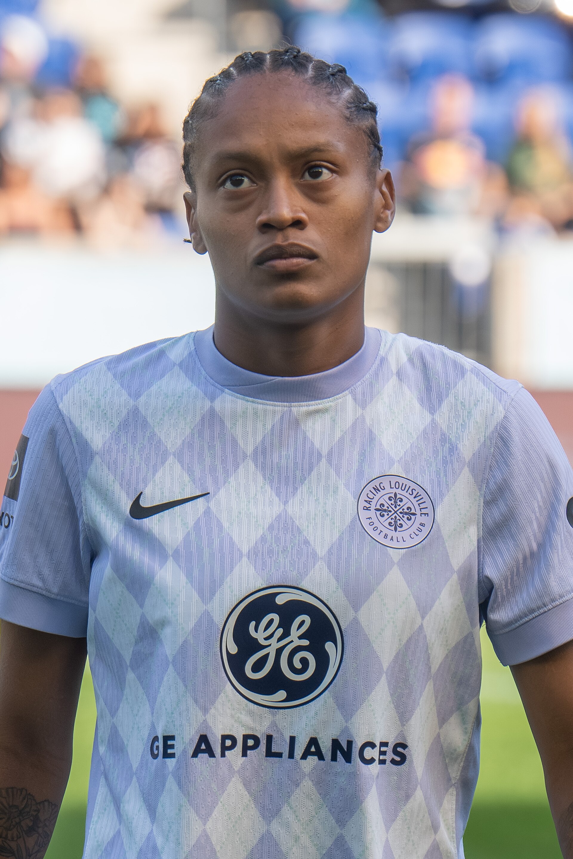 Ary Borges during Gotham FC vs Racing Louisville on Oct 19, 2025