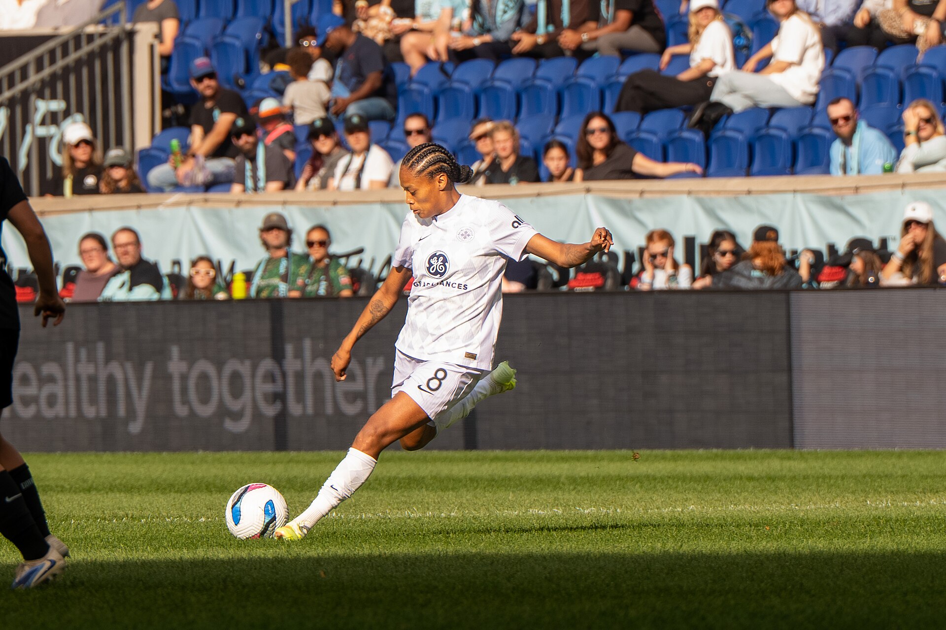 Ary Borges during Gotham FC vs Racing Louisville on Oct 19, 2025