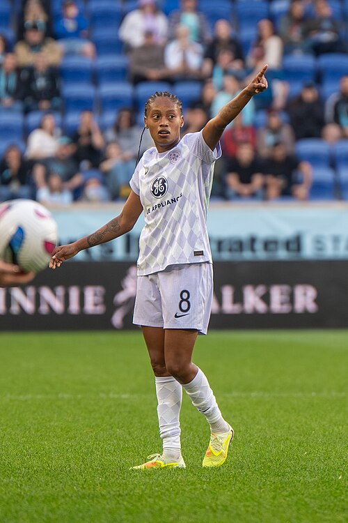 Ary Borges during Gotham FC vs Racing Louisville on Oct 19, 2025