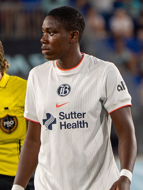 Asisat Oshoala during Gotham FC vs Bay FC on 6.21.25