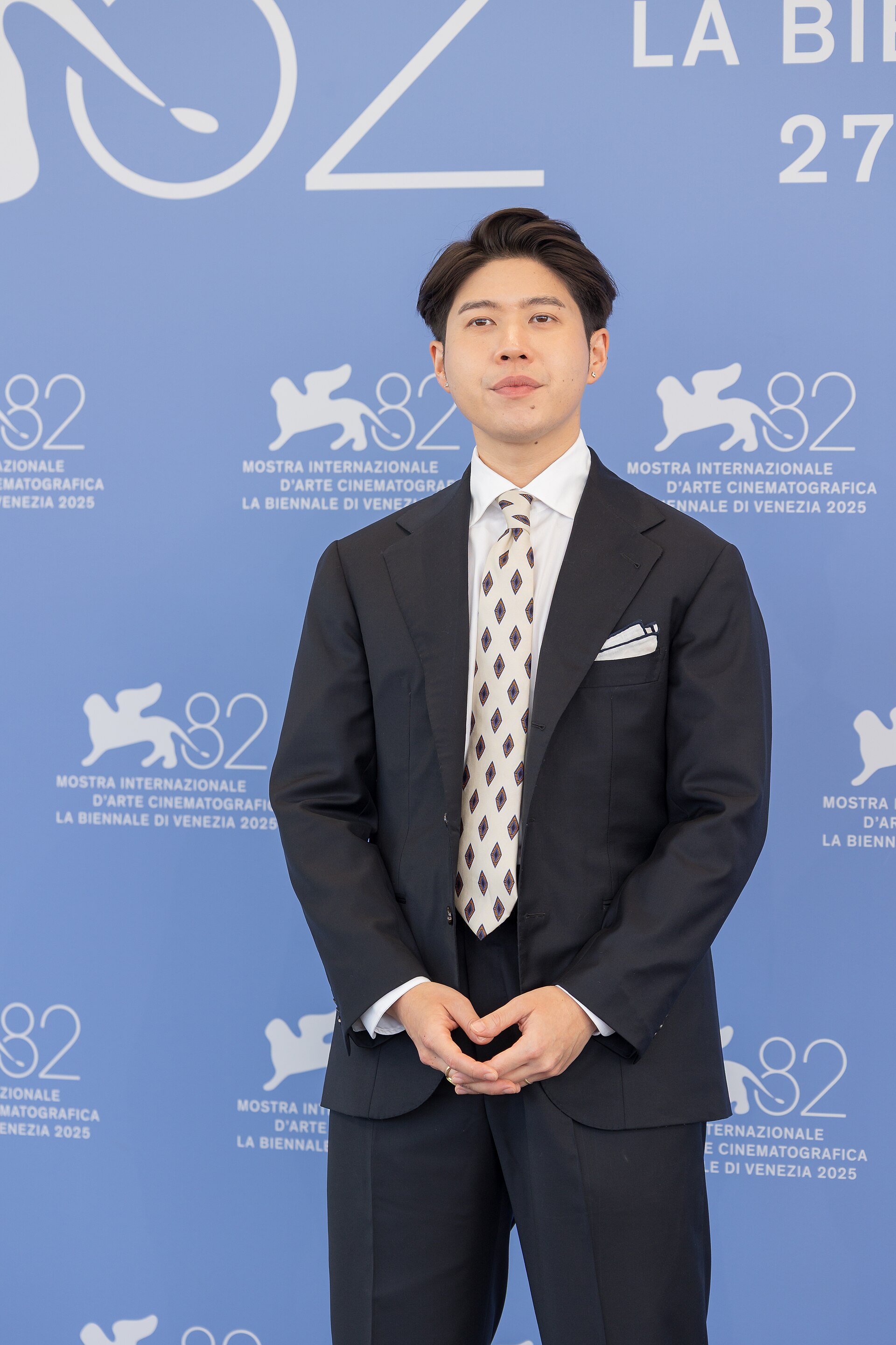 Atom Chanakan, singer songwriter, at 82nd Venice International Film Festival in Venice, Italy for the film Human Resource.