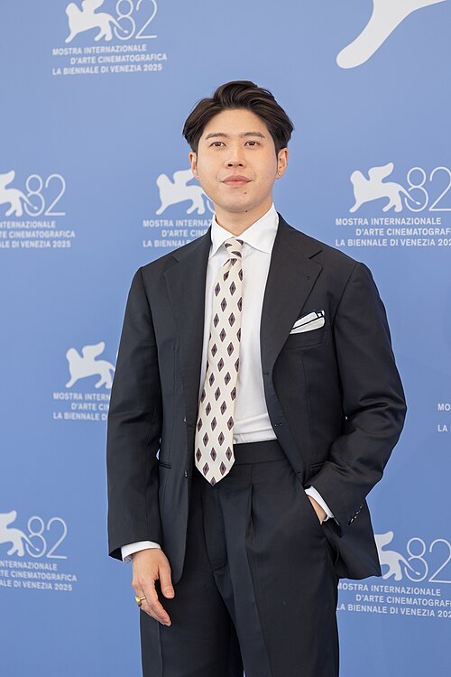 Atom Chanakan, singer songwriter, at 82nd Venice International Film Festival in Venice, Italy for the film Human Resource.