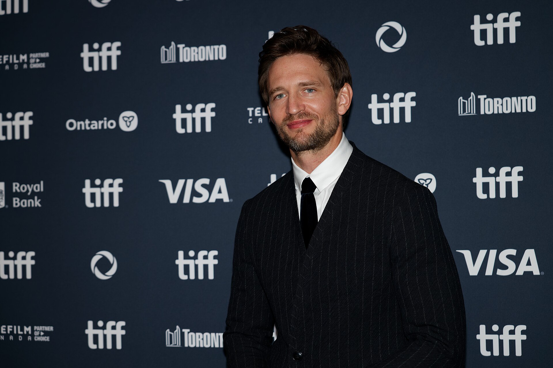 August Wittgenstein at the 2024 Toronto International Film Festival (TIFF) for the mini-series Trolösa (Faithless).