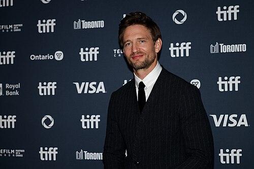 August Wittgenstein at the 2024 Toronto International Film Festival (TIFF) for the mini-series Trolösa (Faithless).