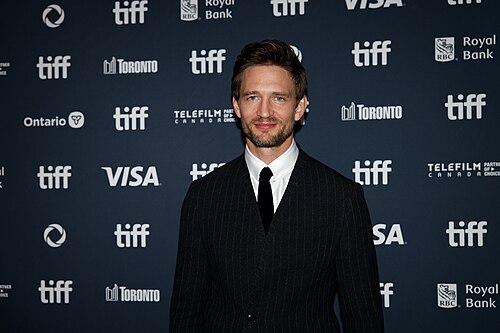 August Wittgenstein at the 2024 Toronto International Film Festival (TIFF) for the mini-series Trolösa (Faithless).