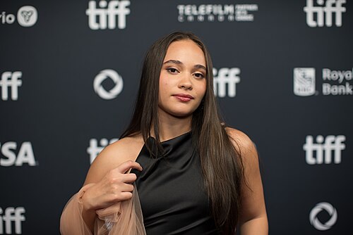 Aurora Ribero, actor in 'Shadow Strays', at the 2024 Toronto Film Festival