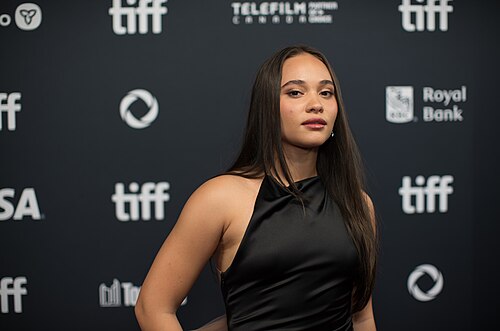 Aurora Ribero, actor in 'Shadow Strays', at the 2024 Toronto Film Festival