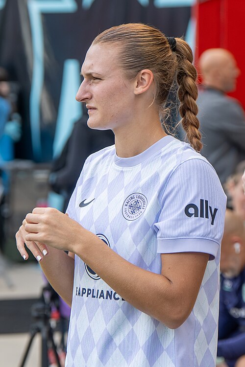 Avery Kalitta during Gotham FC vs Racing Louisville on Oct 19, 2025