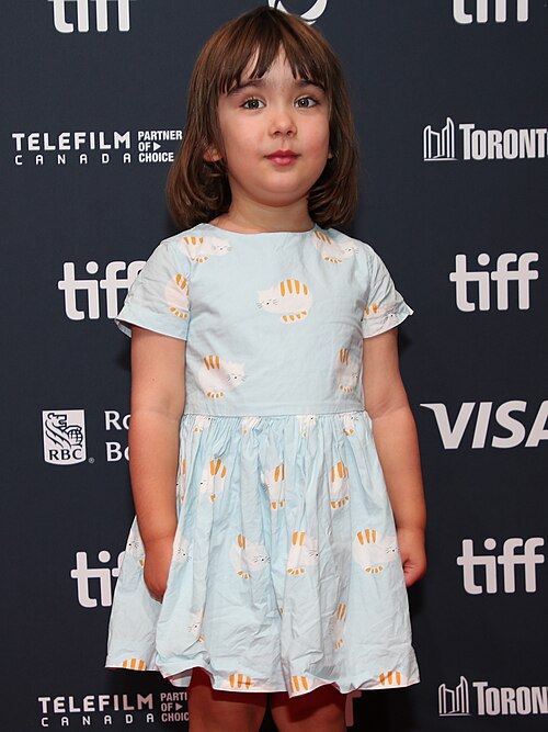 Avery Nayman, actor, at the 2024 Toronto International Film Festival (TIFF) for the movie Matt and Mara.