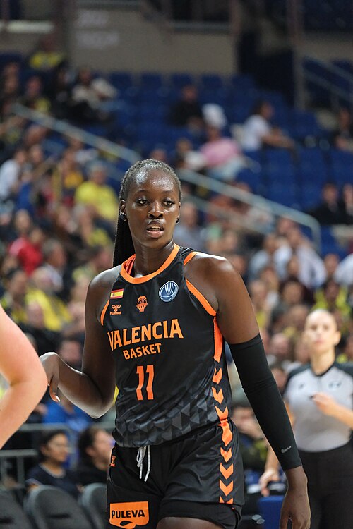 Awa Fam Thiam 11 Valencia Basket (women) EuroLeague Women 20251104