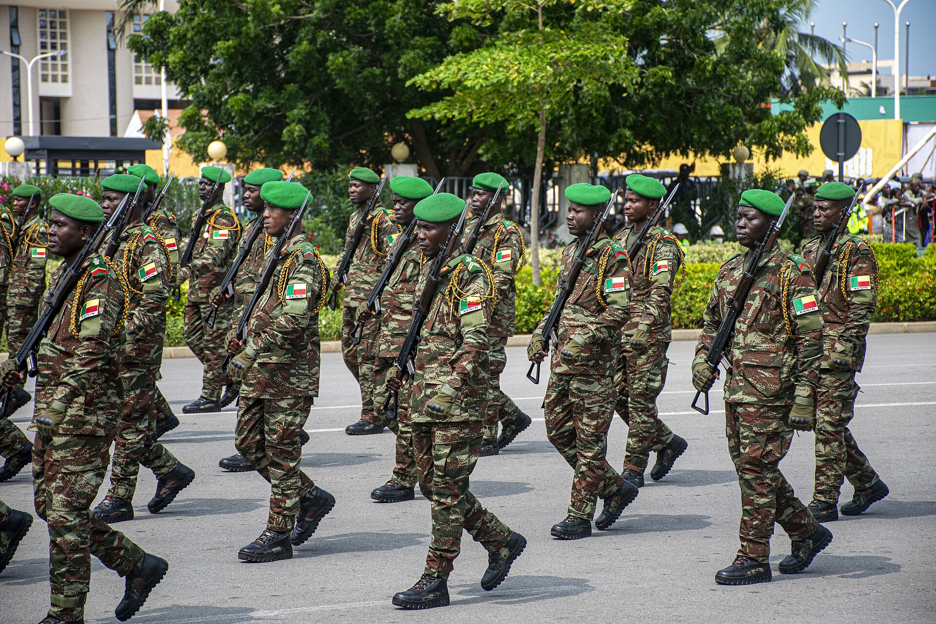 Défilé de la Garde nationale