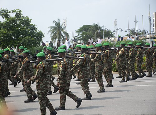 Défilé de la Garde nationale