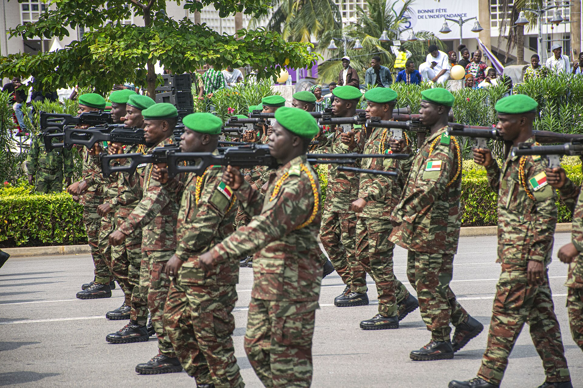 Défilé de la Garde nationale