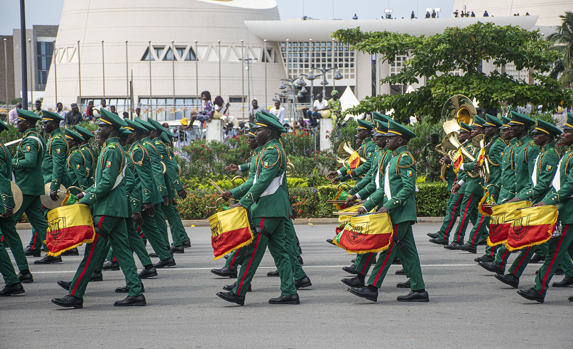 Défilé de la Garde nationale