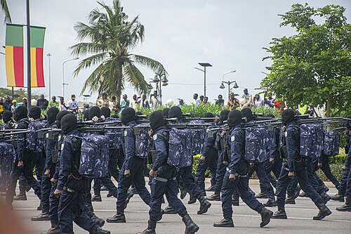 Défilé de la police républicaine