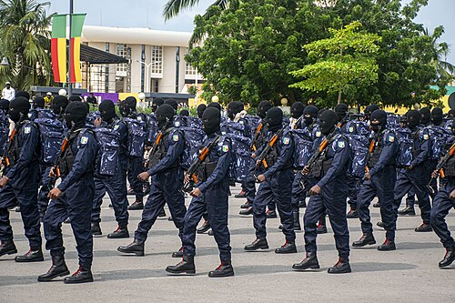 Défilé de la police républicaine