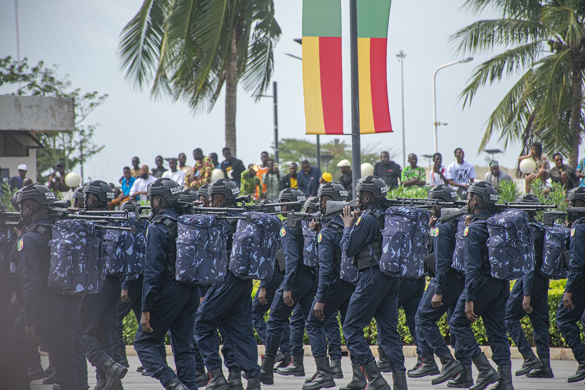 Défilé de la police républicaine
