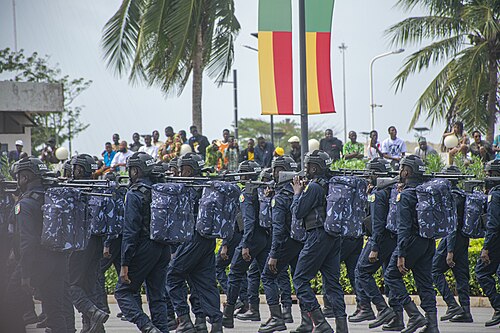 Défilé de la police républicaine