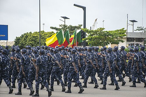 Défilé de la police républicaine