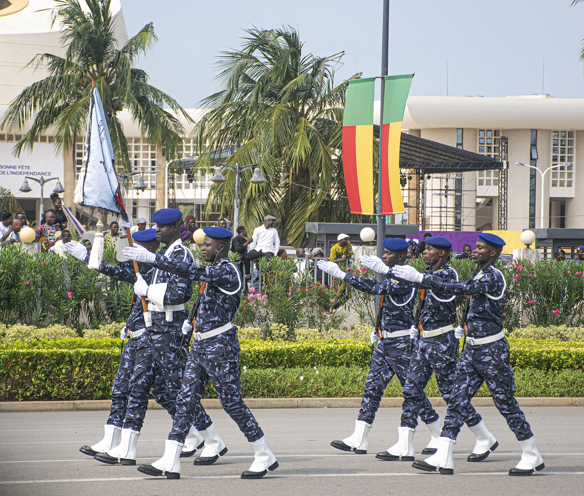 Défilé de la police républicaine