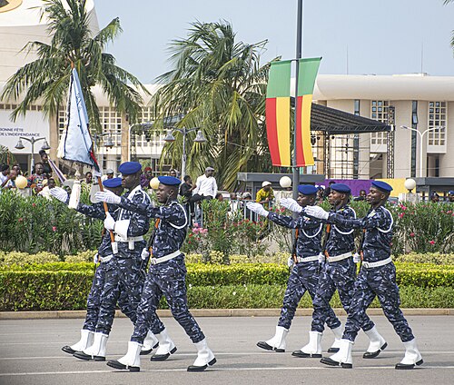 Défilé de la police républicaine