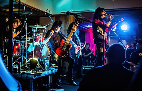 Backstreet Girls performing in Arendal, Norway, 2017