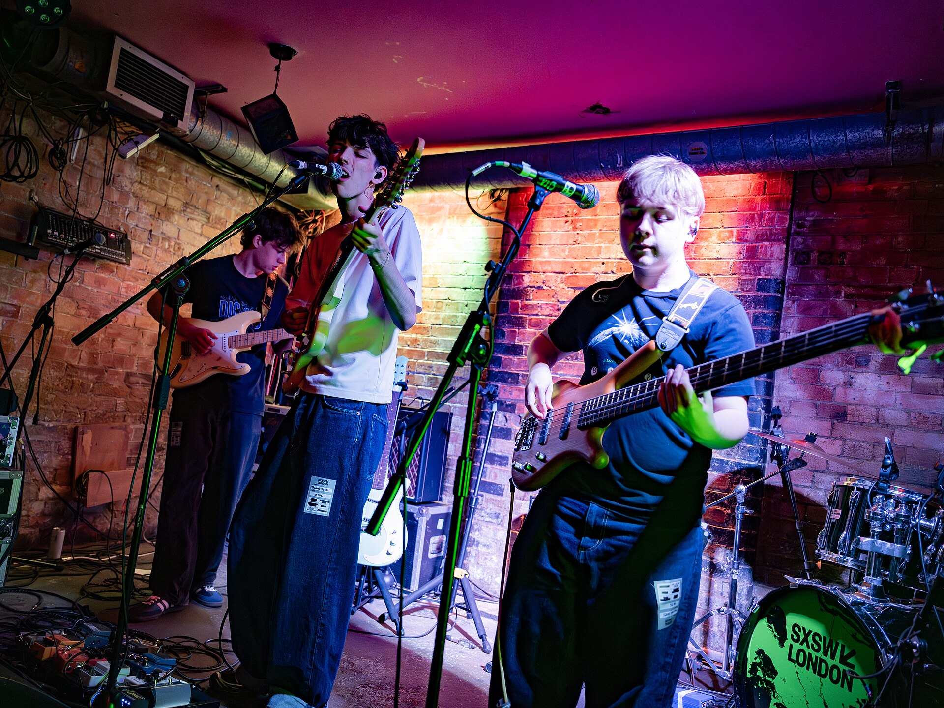 Balter, four-piece indie-pop band from Northampton, at the 2025 SXSW London festival in London, England.