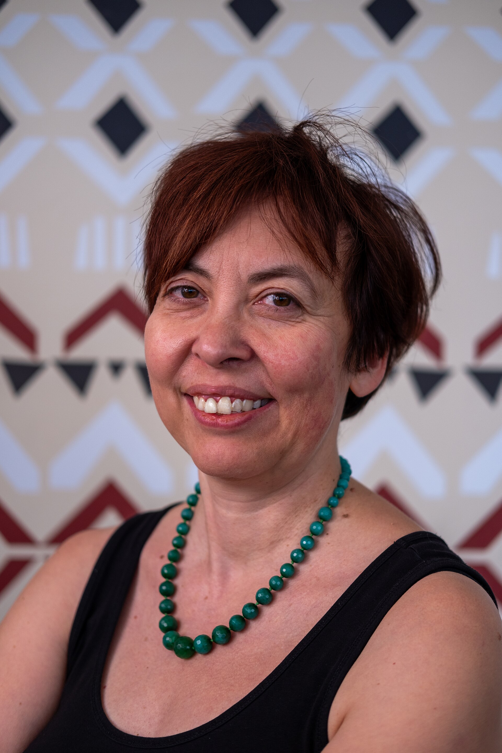 Basak portrait at Wikimania 2025 WikiPortraits Studio