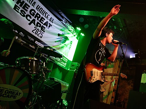 Basht at The Great Escape Festival 2025, Brighton UK