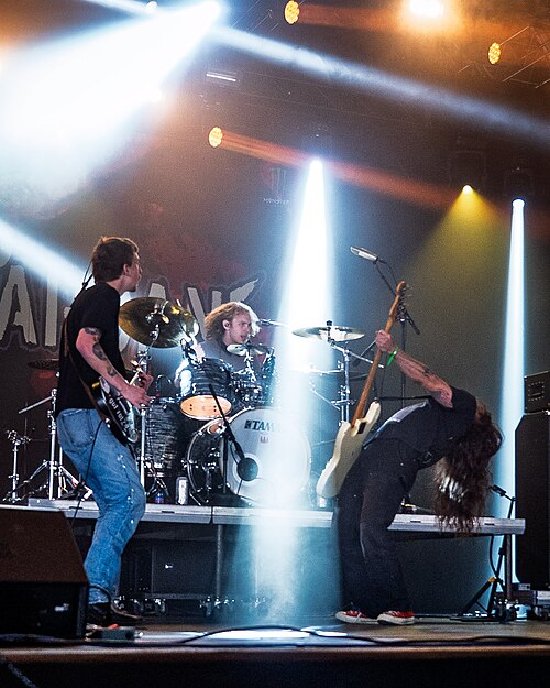 Bastardane performing at Tons of Rock, Oslo, Norway, 2025