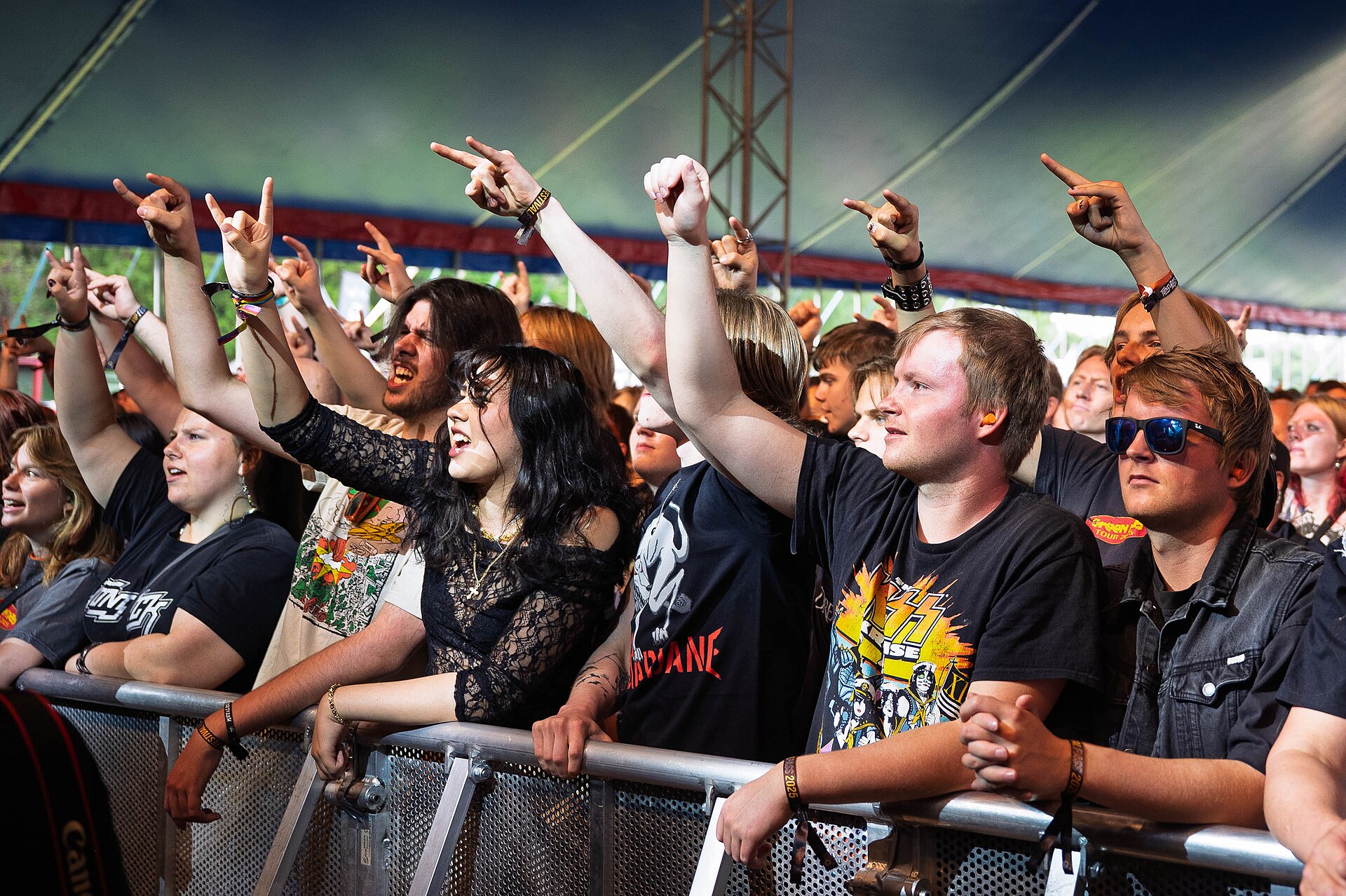 Bastardane performing at Tons of Rock, Oslo, Norway, 2025