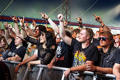 Bastardane performing at Tons of Rock, Oslo, Norway, 2025