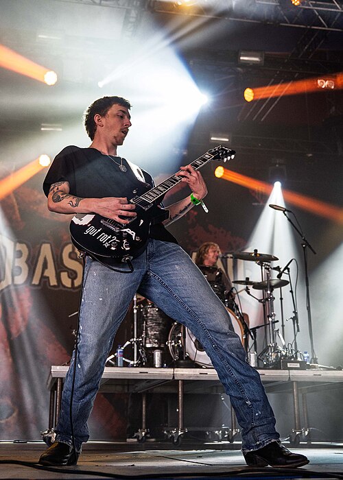 Bastardane performing at Tons of Rock, Oslo, Norway, 2025