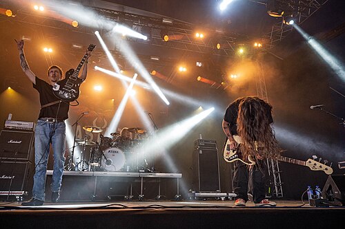 Bastardane performing at Tons of Rock, Oslo, Norway, 2025