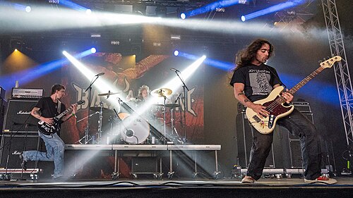 Bastardane performing at Tons of Rock, Oslo, Norway, 2025