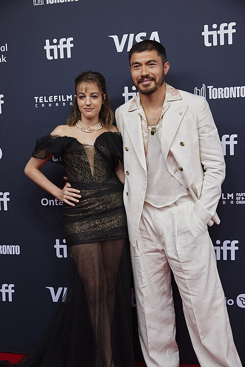 Beatrice Grannò, actress, and Henry Golding, actor, at the 2024 Toronto International Film Festival (TIFF) in Toronto, Canada