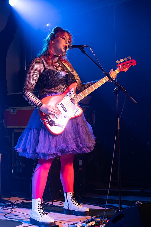 Beauty Sleep, indie rock duo from Derry, Northern Ireland, at the 2025 SXSW London festival in London, England.