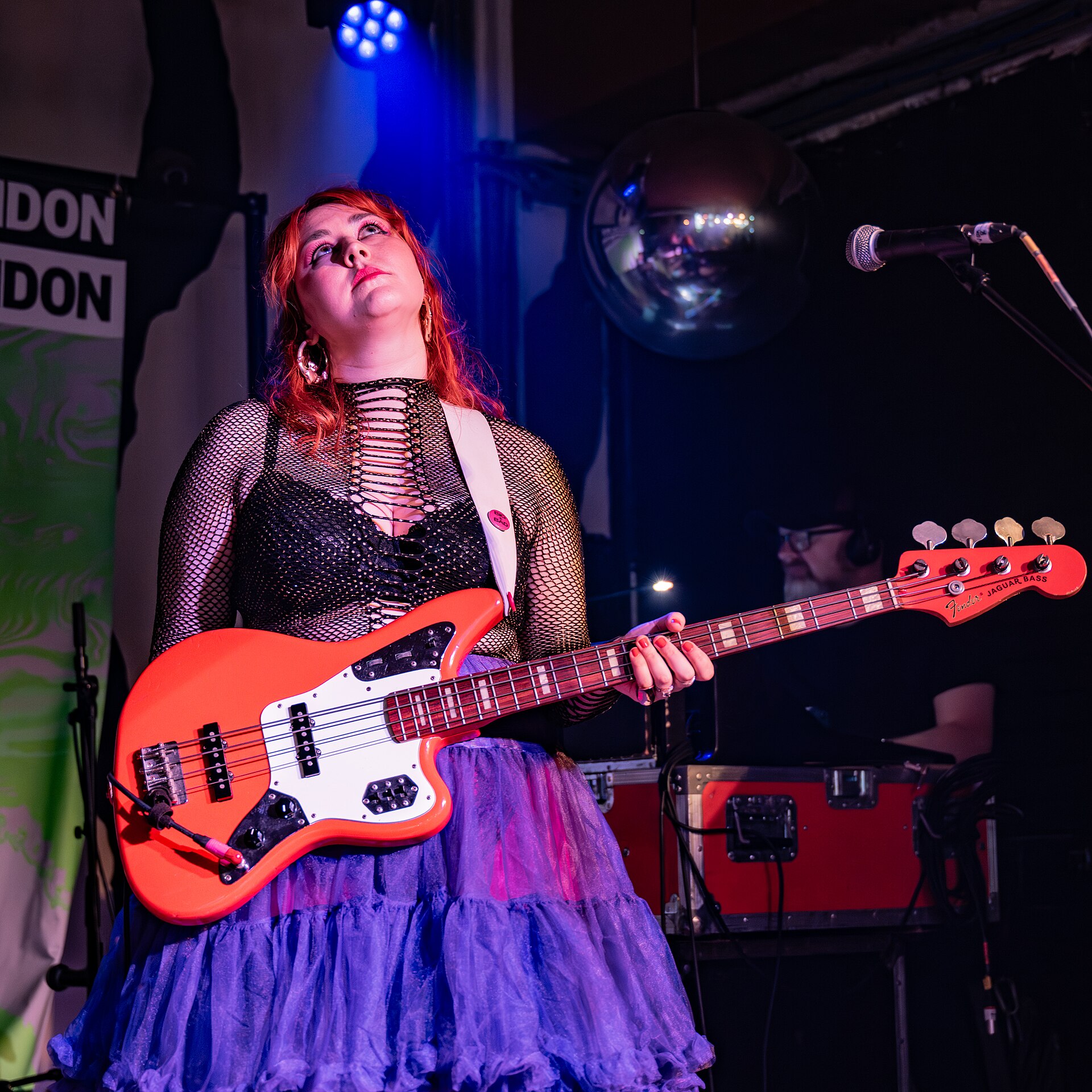 Beauty Sleep, indie rock duo from Derry, Northern Ireland, at the 2025 SXSW London festival in London, England.