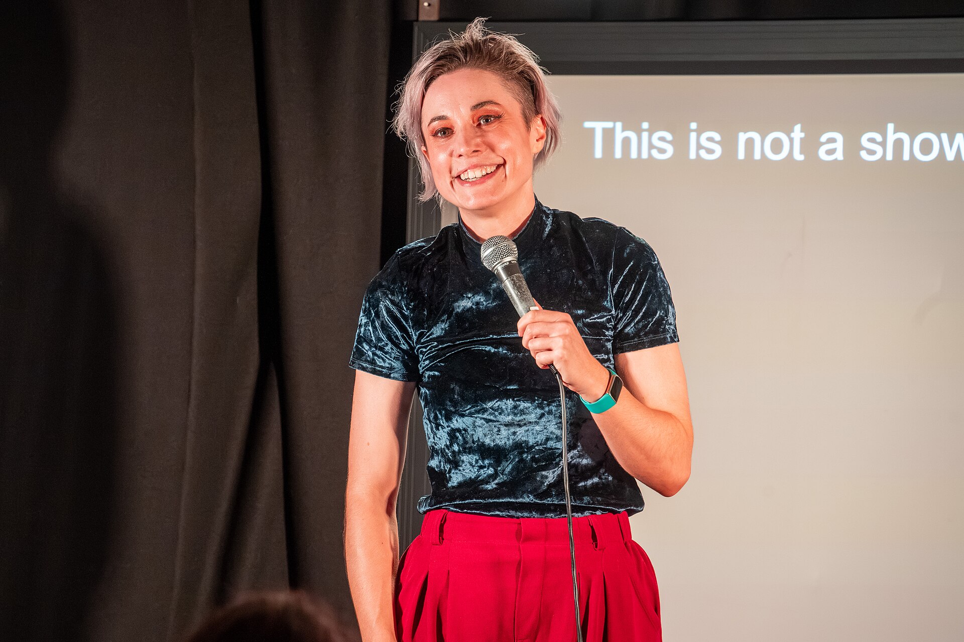 Bec Hill at the 2025 Edinburgh Festival Fringe