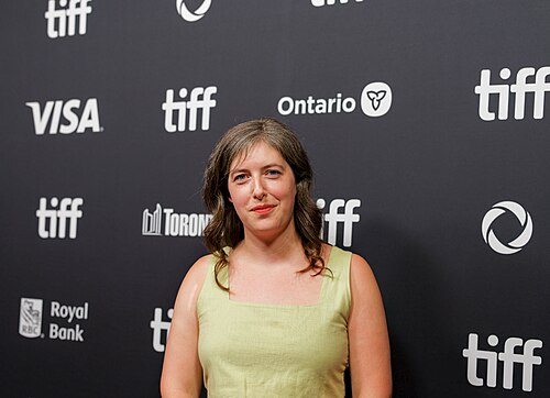 Becca Brooks Morrin, Production Designer, at the 2025 Toronto International Film Festival (TIFF) for the movie Dead Lover.