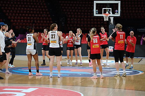 Belgium FIBA EuroBasket Women 2025 practice 20250623
