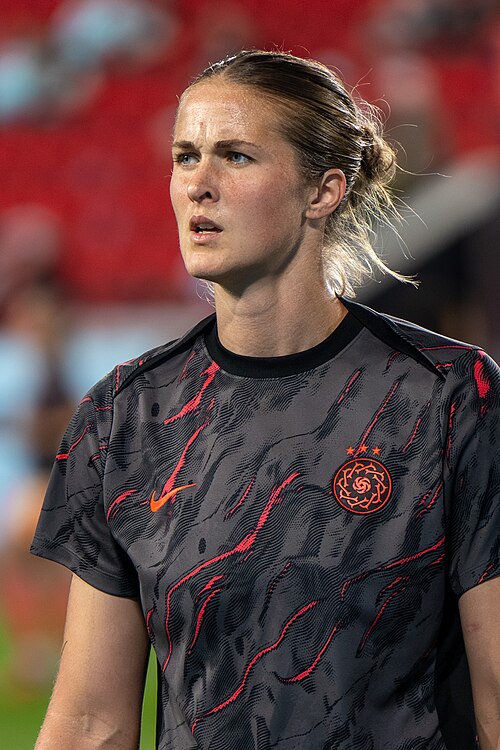 Bella Bixby during Gotham FC vs Portland Thorns FC on 26 Sep 2025