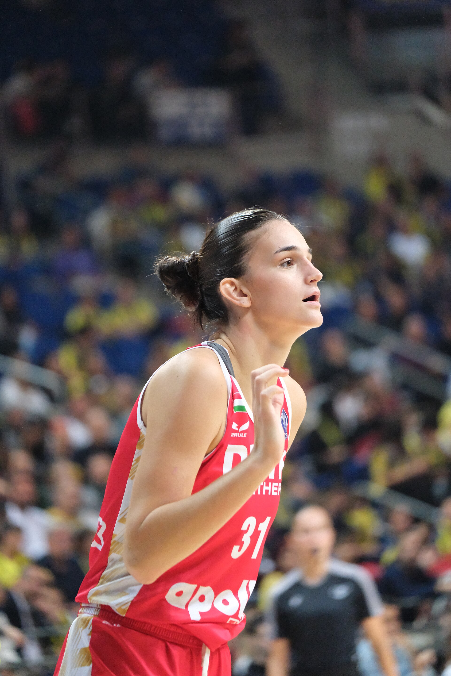 Bella Smuda 31 Diósgyőri VTK (basketball) EuroLeague Women 20251029