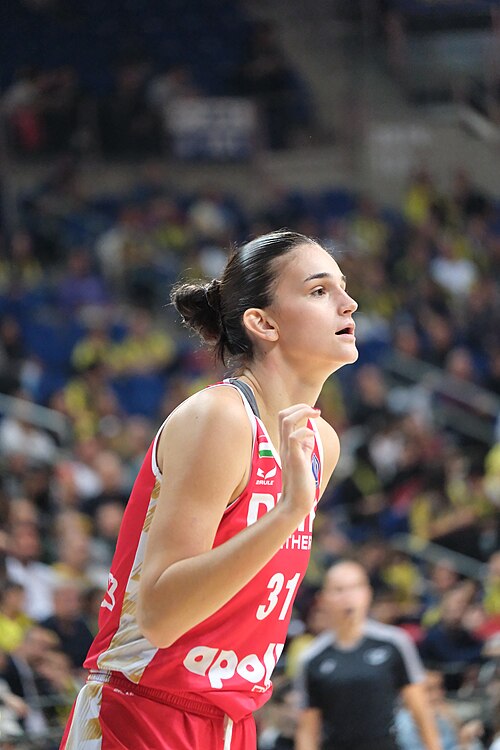 Bella Smuda 31 Diósgyőri VTK (basketball) EuroLeague Women 20251029